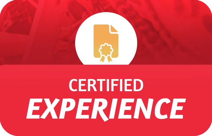 Certified experience