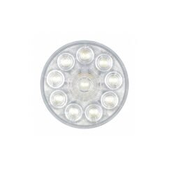 Back Up Light - 4" Round, 20 LED, Competition Series, White LED, Clear Lens