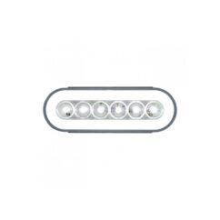 LED 6" Oval Back-Up Light GLO Light 37009