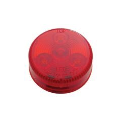 Clearance/Marker Light - Low Profile, Red LED/Red Lens, 2", 4 LED