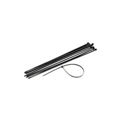 24 in. UV-Resistant Black Cable Ties